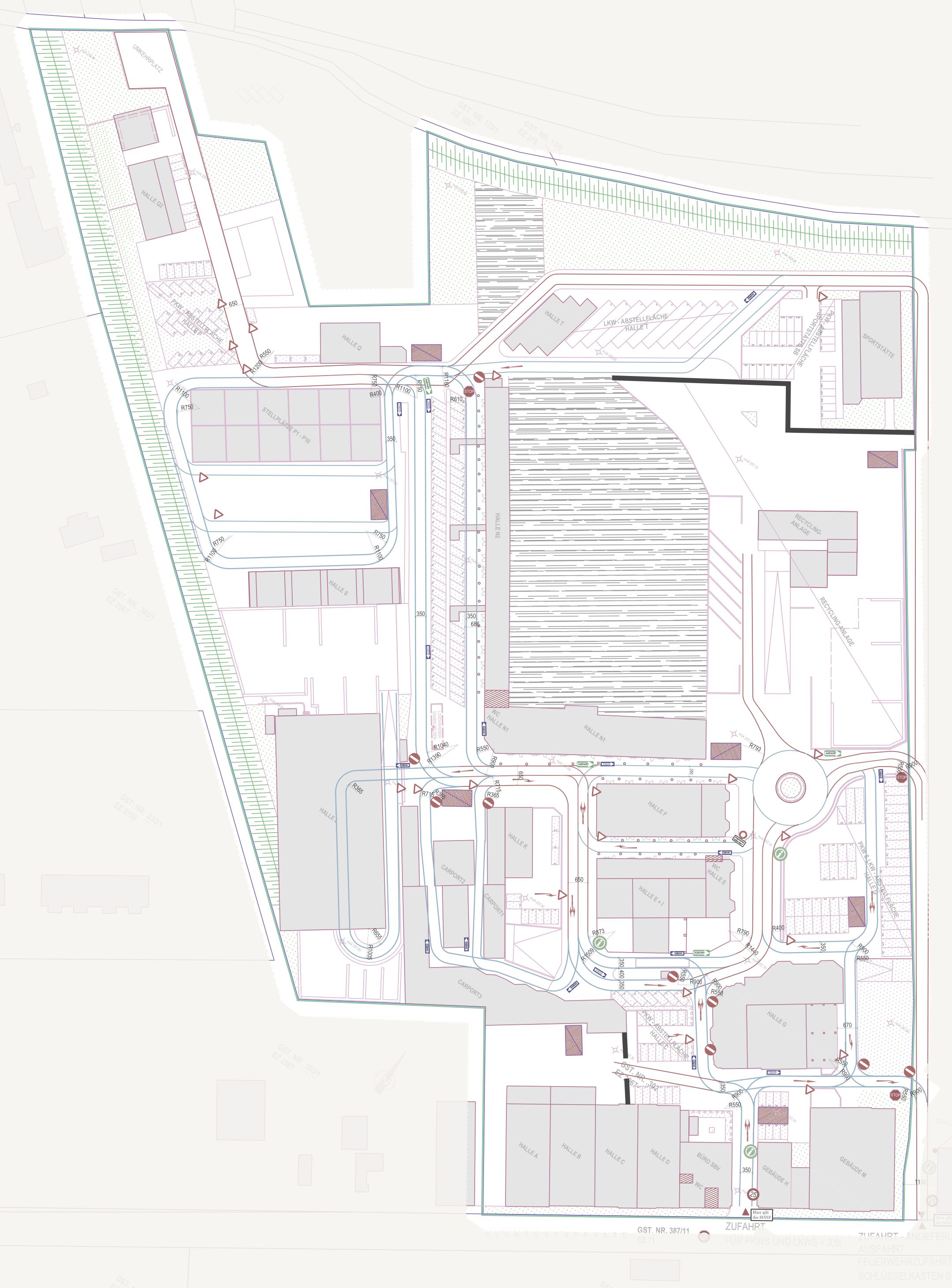 Lageplan Areal 200 Sollenau